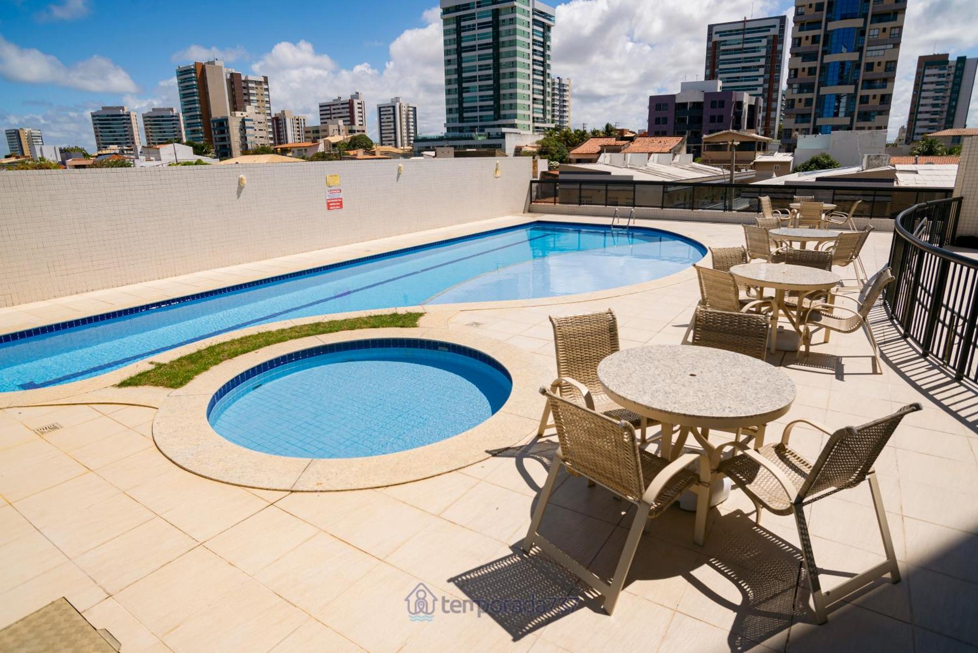 Elegante Apartamento Com Vista Mar Em Atalaia Aracaju Eksteriør billede